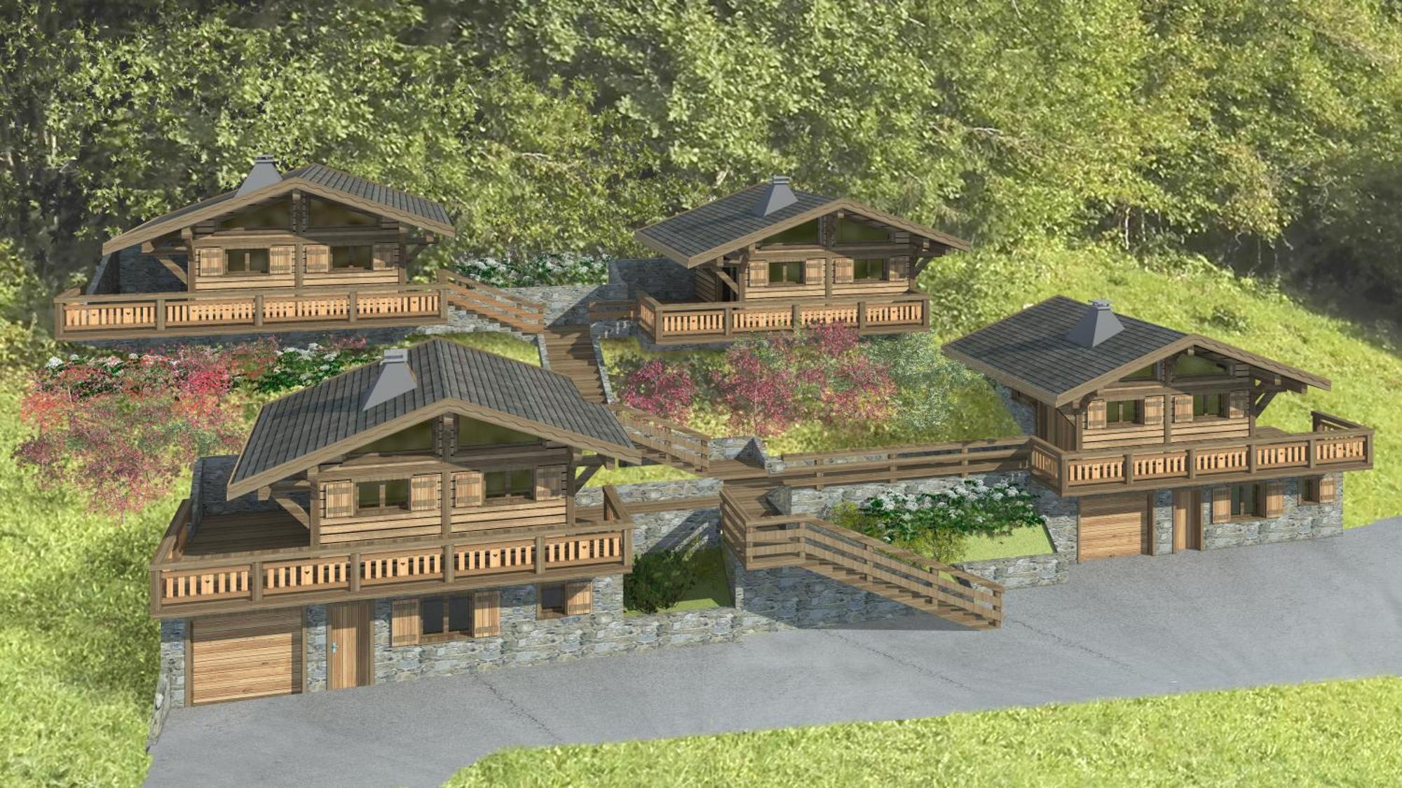 Châtel Savoya Lodges מראה חיצוני תמונה
